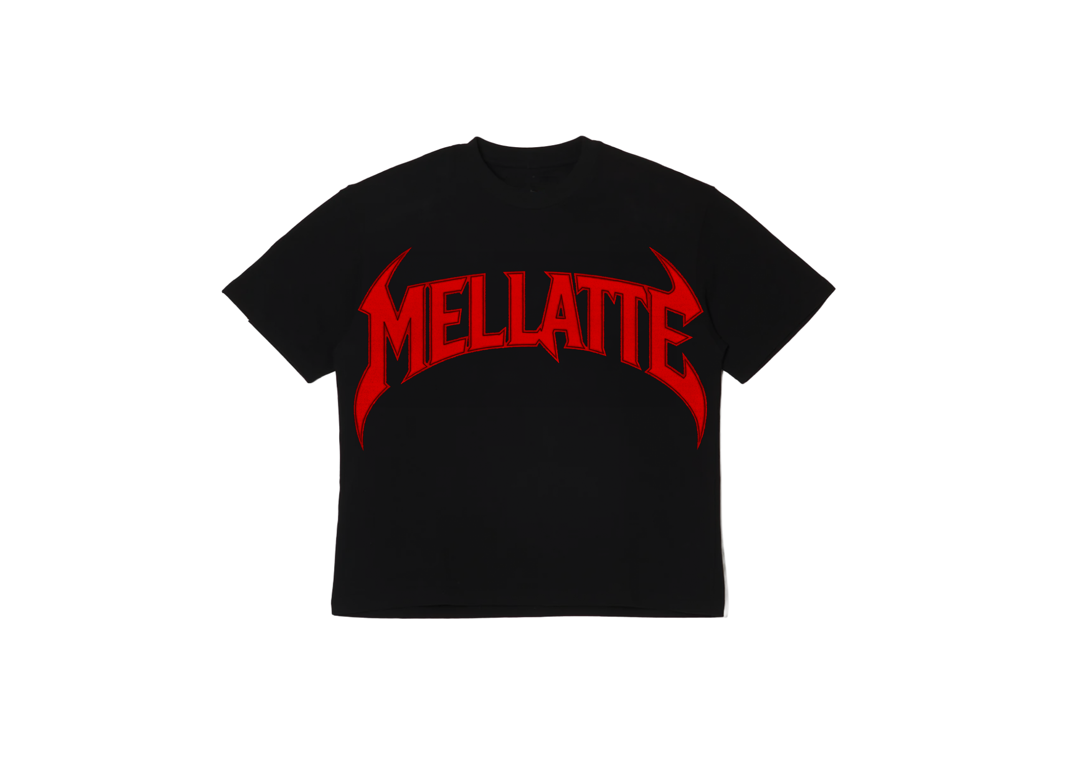 RED "MELLATTE" METAL TEE
