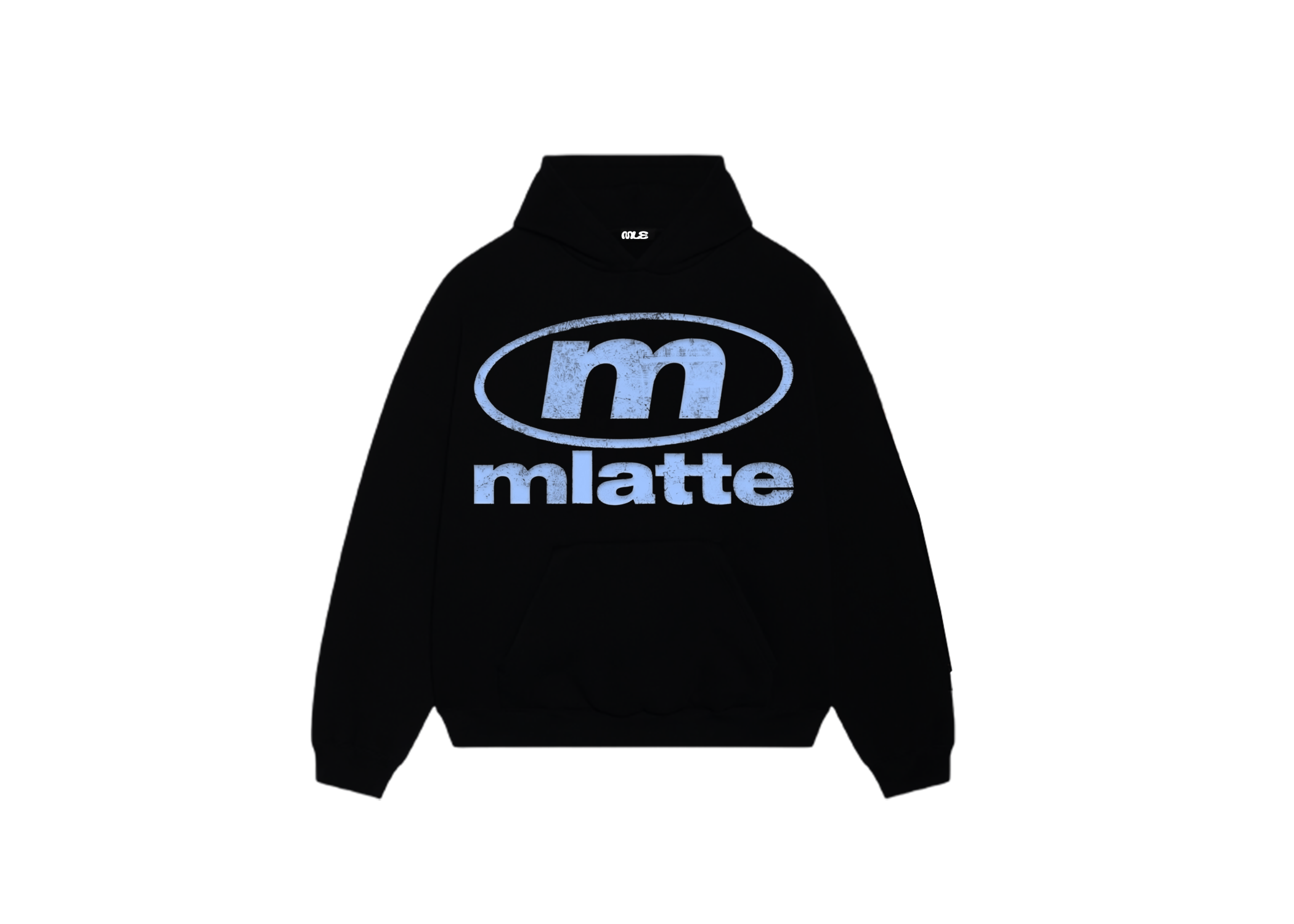 BABY BLUE "MLATTE" FOUNDATION HOODIE