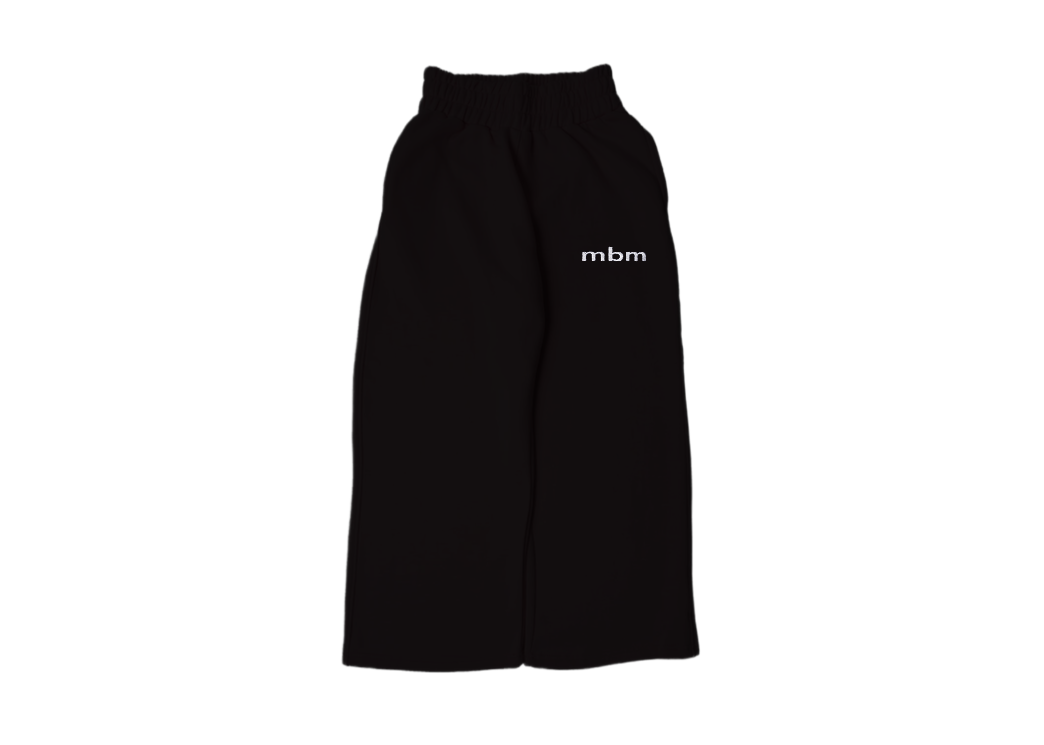 BLACK MBM SWEATPANTS